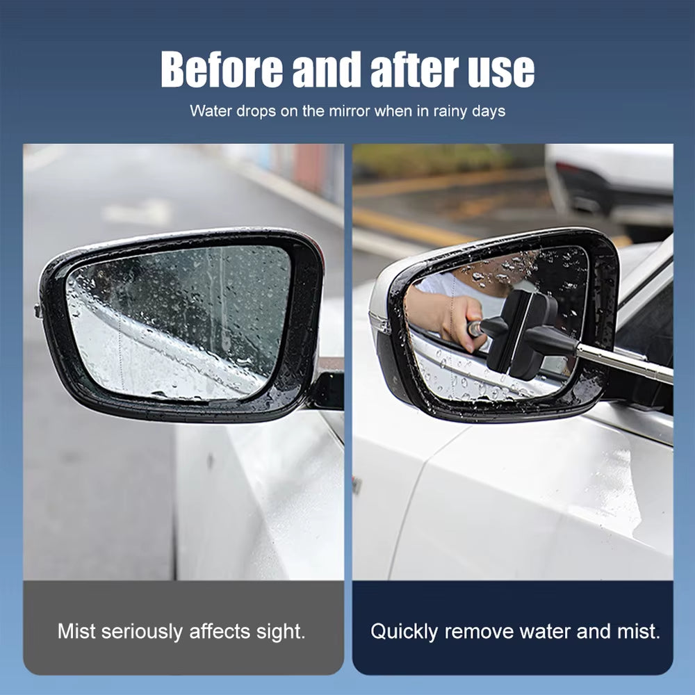 Handle Wiper Tablet Glass Window Cleaning Tool Windshield Car Front Window Cleaner Clean Mirror Rearview Pinks Car Accessories