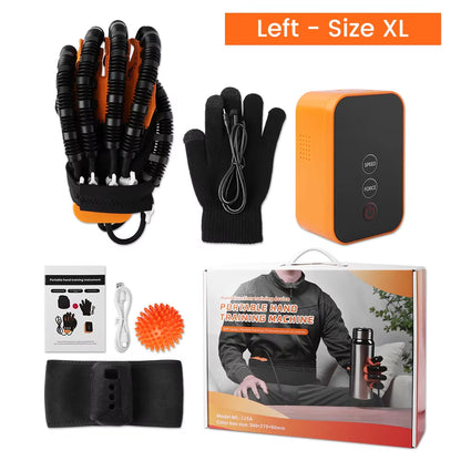 Protable Rehabilitation Robot Gloves Stroke Hemiplegia Cerebral Infarction Training Device Finger Exerciser Hand Function Recove